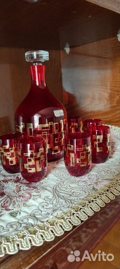 Графин с 6 рюмками