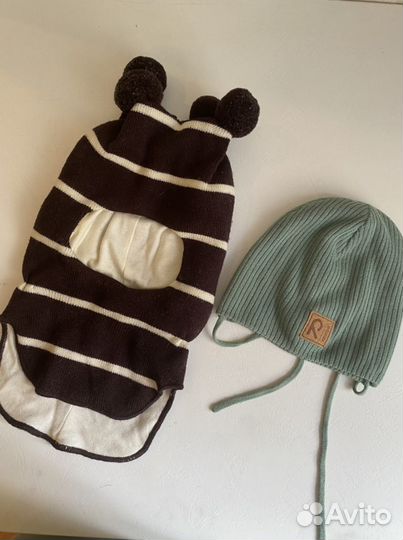 Шапка шлем и лёгкая шапка