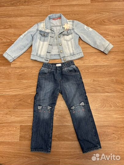 Вещи пакетом на девочку 98-104