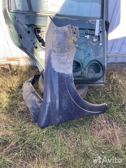 Переднее правое крыло opel astra g