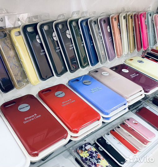 Чехол Silicone Case на все iPhone