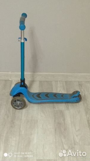 Самокат детский трехколесный бу
