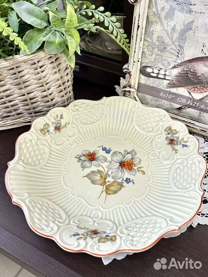 Блюдо от немецкой мануфактуры Silesia