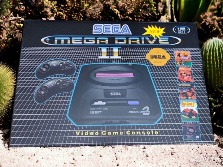 Игровая приставка sega mega drive 2