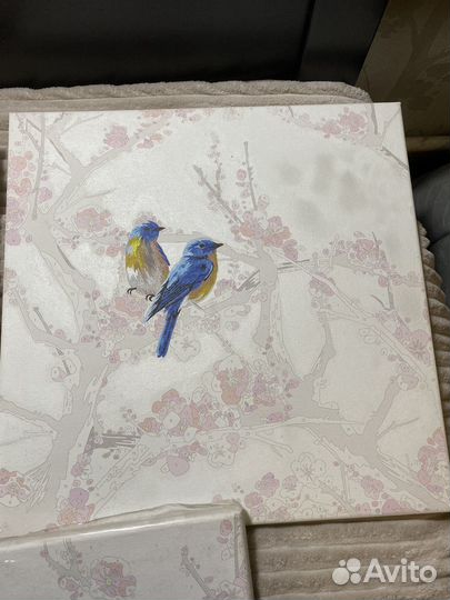 Картина триптих по номерам