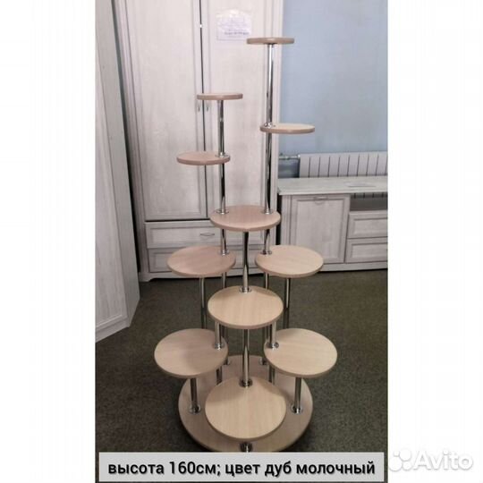 Новые стойки (подставки) для цветов на колёсиках