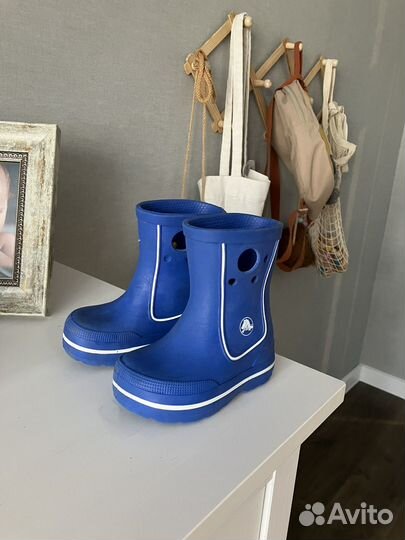 Резиновые сапоги детские crocs 6/7