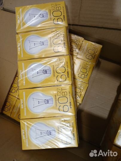 Лампа накаливания 60 вт