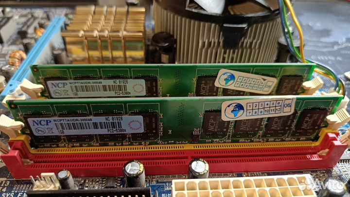 Комплект (мат.плата, проц.,озу, видеокарты)