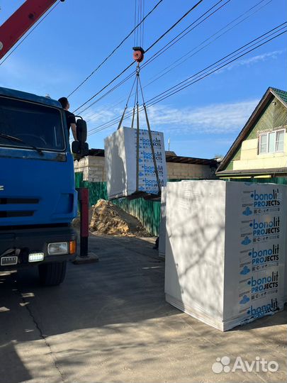 Перегородочные блоки Бонолит