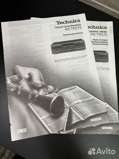 Кассетная дека Technics RS-TR575