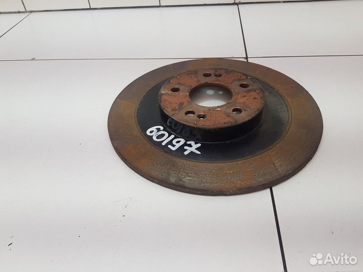 Диск тормозной задний (Chery Tiggo 7 Pro)