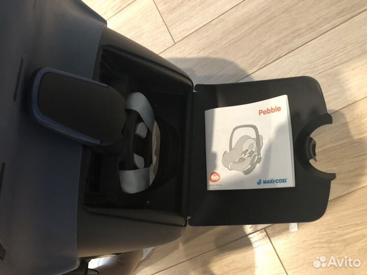 Кресло Maxi-cosi Pebble 0+ джинс сердечки