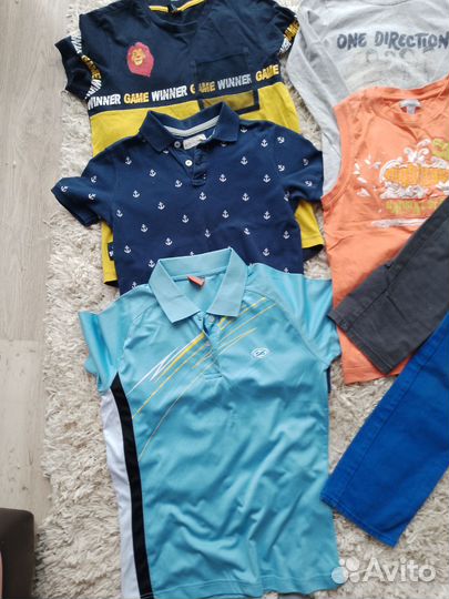 Вещи пакетом на мальчика 140-158