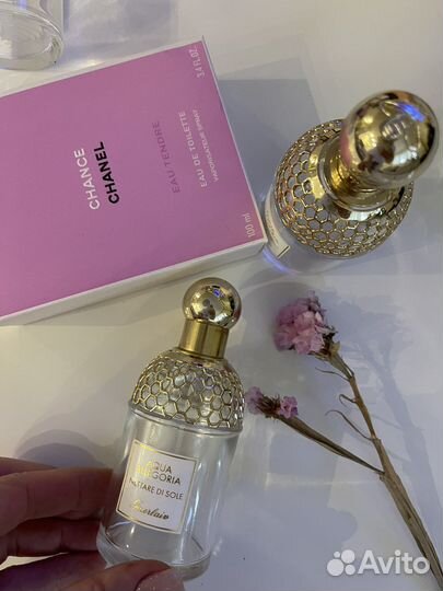 Флаконы от духов Шанель Босс Луи Джо Герлен