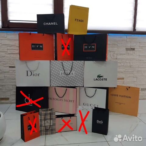 Брендовые пакеты, подарочные