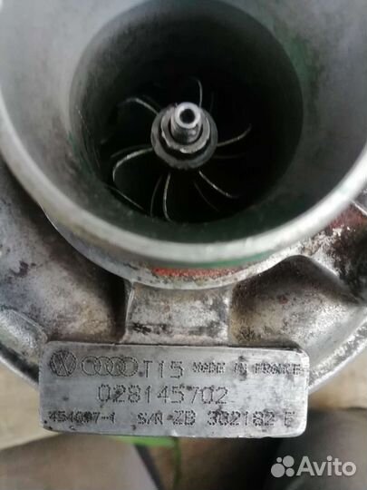 Турбина для volkswagen Б 5 дизель, аудио