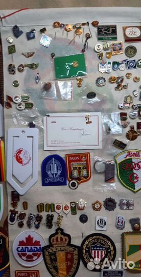 Коллекция футбольных и спортивных значков СССР