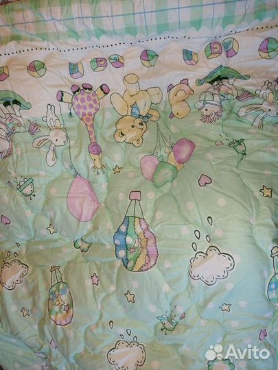 Стеганое одеяло детское