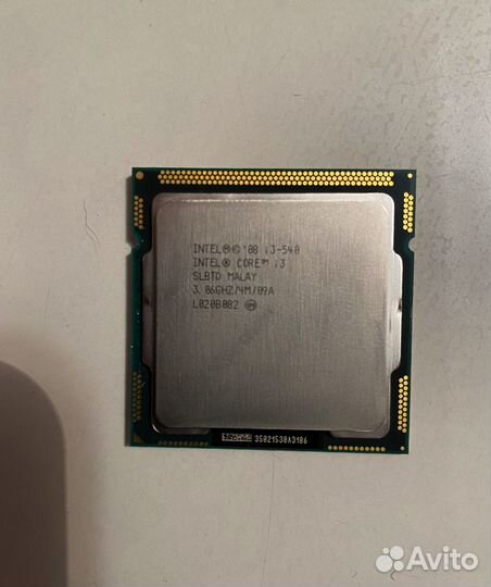 Intel core i3 540 LGA 1156