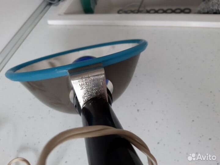 Синяя лампа лечебная для прогревания СССР рабочая