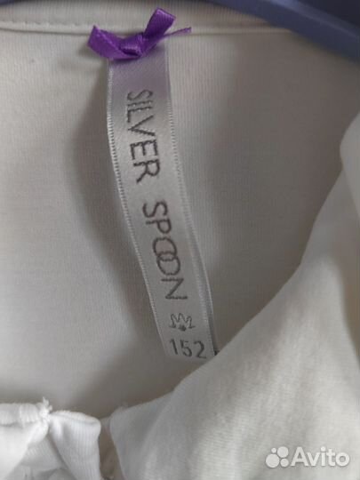Блузка школьная 146 152 silver spoon