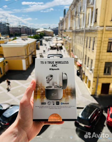 Наушники Klipsch T5 II TW ANC Silver