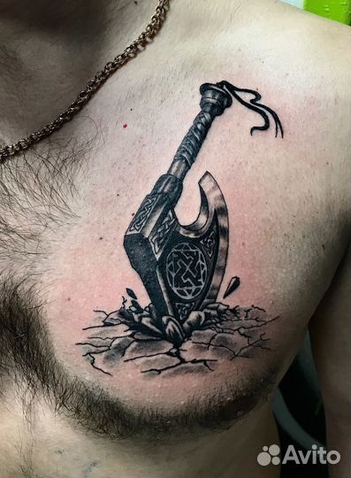 Художественные татуировки любой сложности