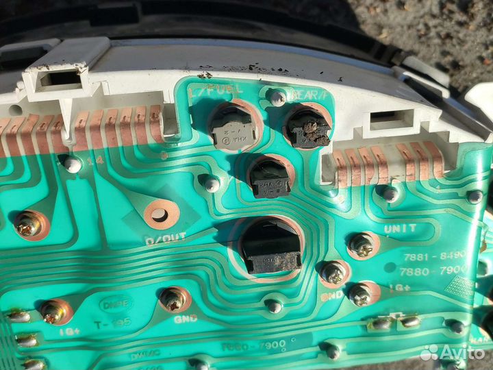 Панель приборов щиток деу сенс Ланос