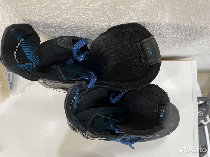 Коньки хоккейные true tf7 размер 7,5R