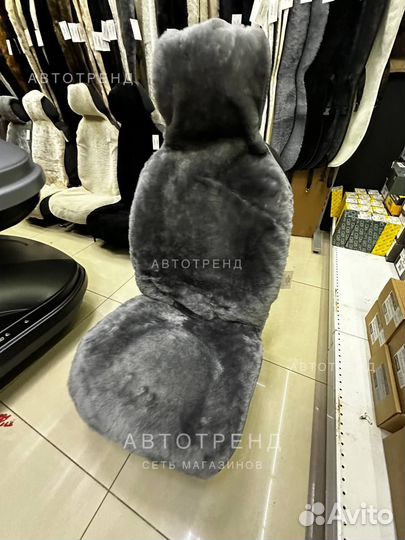 Накидка из натуральной овчины-зимняя