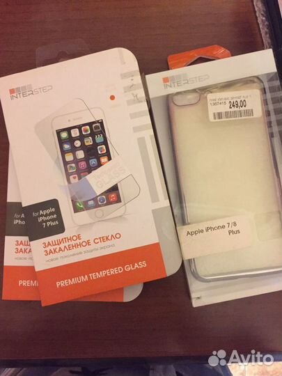 Чехол, стекла iPhone 7, 7/8 Plus, 5,5S, X