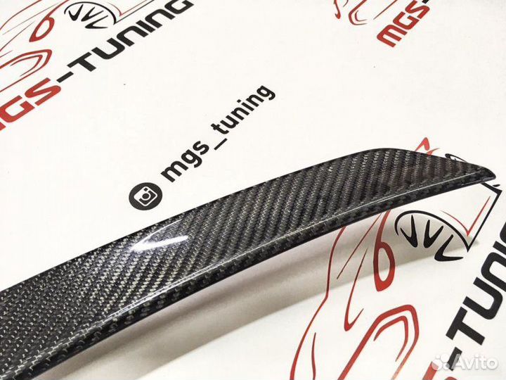 Спойлер C-Class Mercedes w205 (B) Карбон