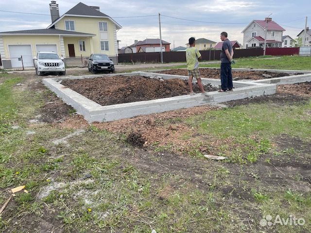 Строительство фундамента