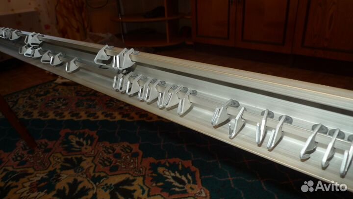 Гардина для штор двухрядная