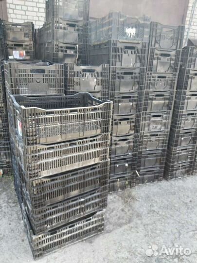 Пластиковые ящики бу хорошего качества