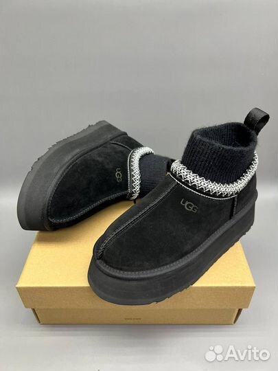 Угги / Ugg Tazz Tasman Chestnut С Носком 36-40