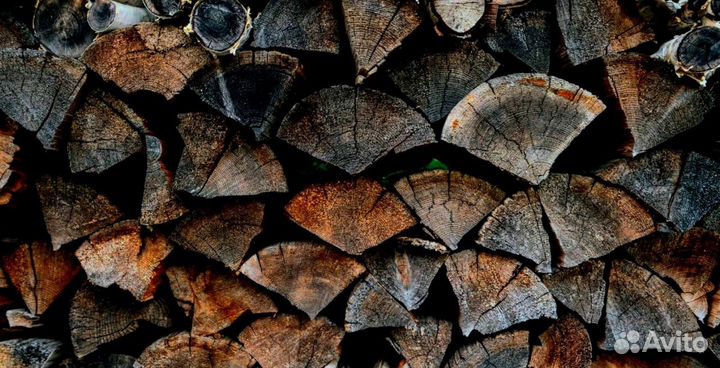 Дрова в сетках