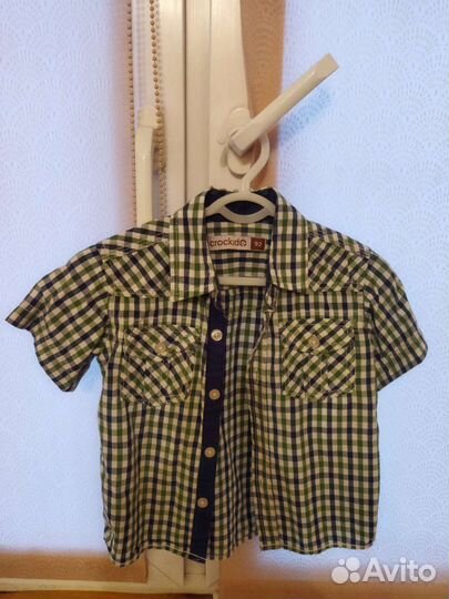 Рубашка для мальчика размер 92