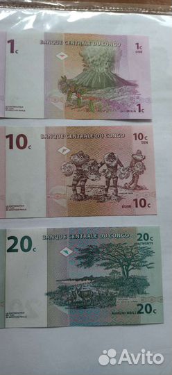 Банкноты Конго
