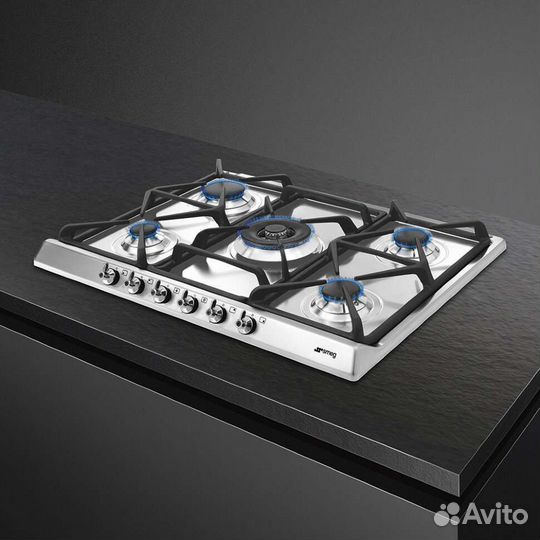 Газовая варочная панель Smeg SE70SGH-5