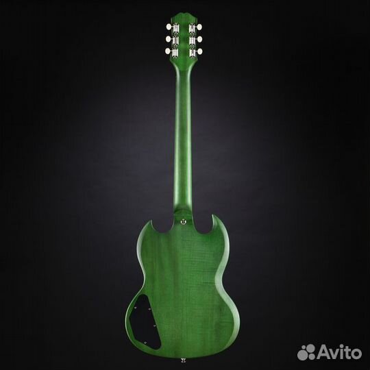 EpiphoneSG Classic Worn P-90 Worn Inverness Green
