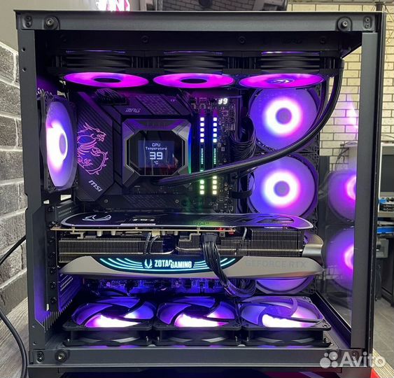 Игровой компьютер i9-13900K + RTX 4090 + 64 GB