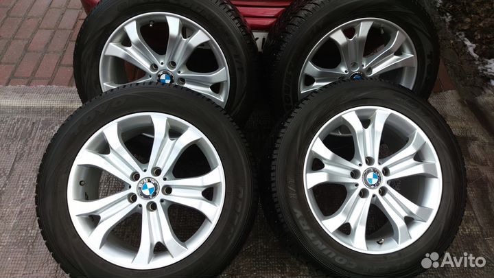 Колеса r18 зима диски, шины бмв Х5 e70, 71 f15