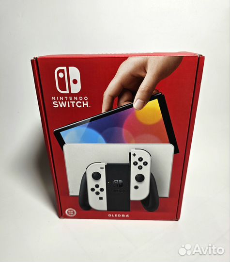 Nintendo switch oled 64 gb белая новая