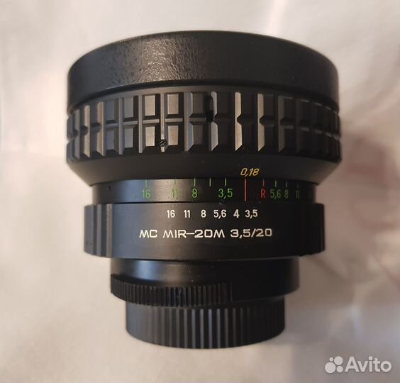 Объектив мс мир-20М 3,5/20 в идеале + светофильтры