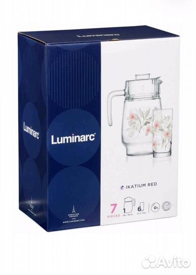 Набор питьевой 7 предметов новый