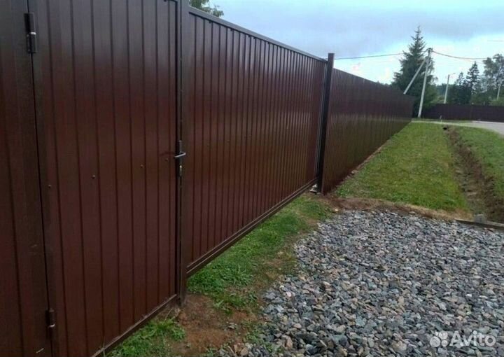 Ворота откатные с автоматикой