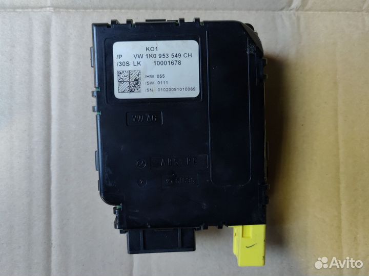 Подрулевой блок 1k0953549ch Tiguan