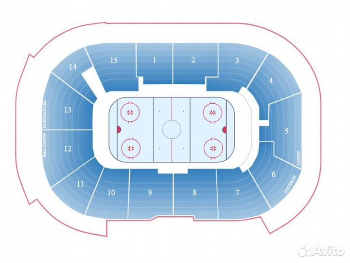 Билеты на хоккей Локомотив-Северсталь 100 гарантия